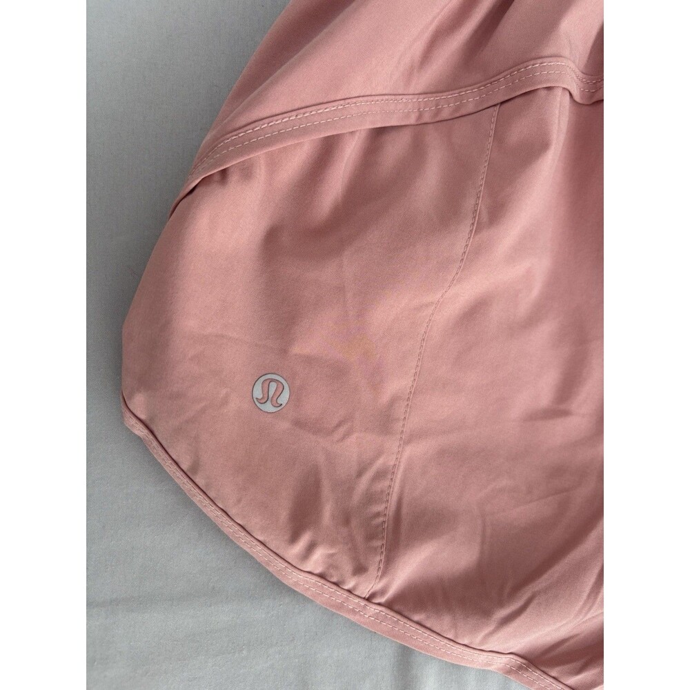 Lululemon Track That High-Rise Lined Short 3" Velvet Dust Size XSGreat Condition - Picture 5 of 6